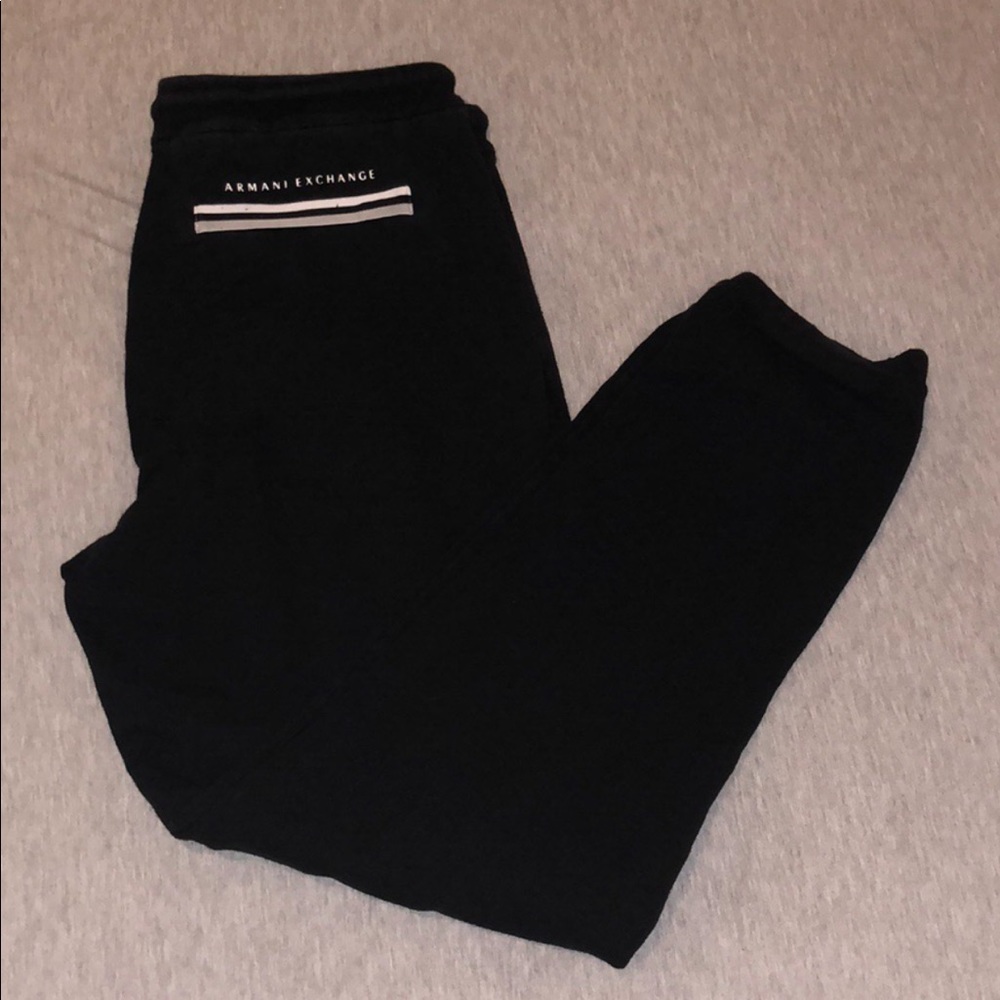 Armani Exchange Black Sweatpants FINAL SALE